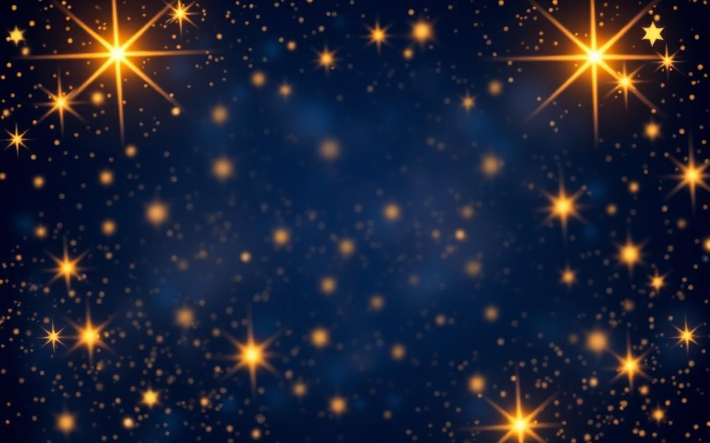 כוכבים invitation background